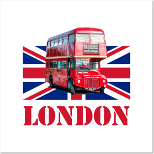 London Bus Posters and Art